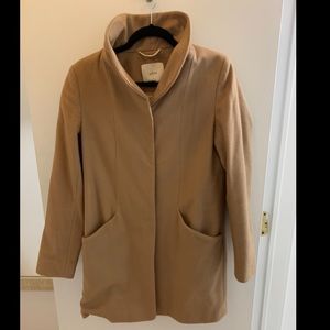 Aritzia Wilfred Camel Coat (Size Small)